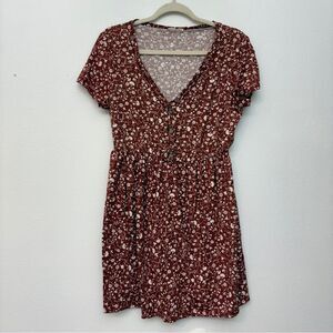 🌻3 for $25 SALE- Urban Rose Floral Dress